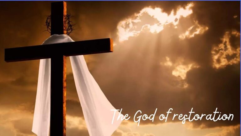 THE GOD OF RESTORATION!